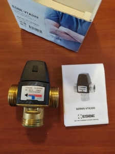 Термостатичний змішувальний клапан ESBE VTA322 G 3/4", 35-60 °C
